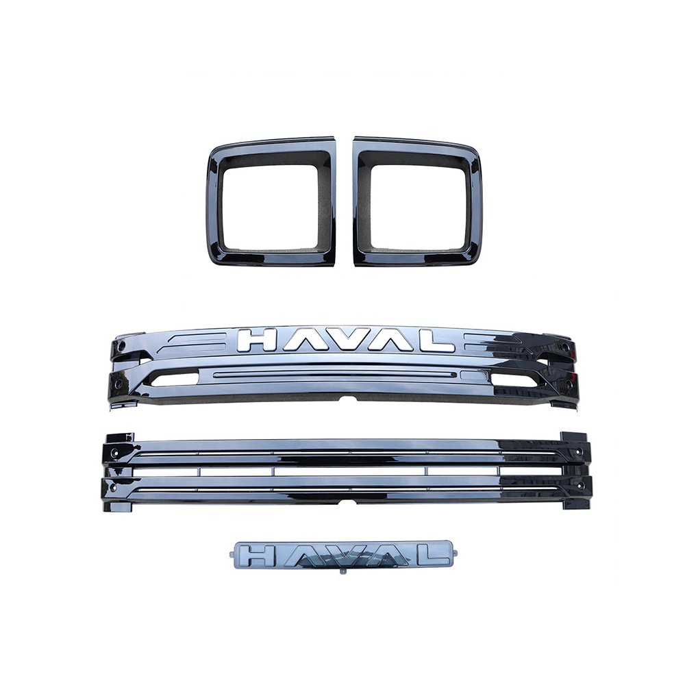 Grille with headlight frame for H9